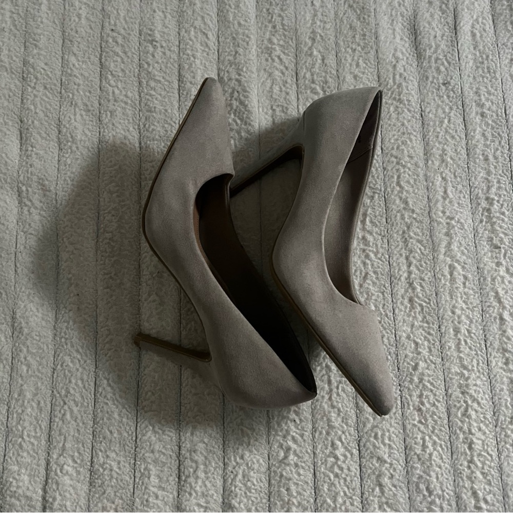Elegant Gray Women's Heels